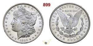 U.S.A.  1 Dollaro 1884   O (New Orleans)  ... 