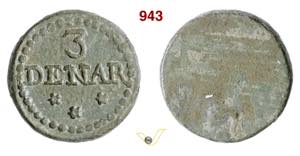GENOVA   Peso del 3 Denari 1752   g 2,66   ... 