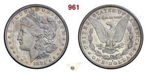  Dollaro Morgan 1879 S, 1881 S, 1885 O ... 