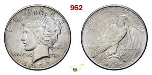  Dollaro Pace 1925, 1927, 1935    Ag    ... 