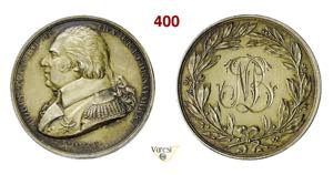 LUIGI XVIII, medaglia nuziale 1815   Opus ... 