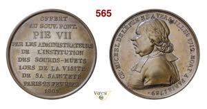 PIO VII  (1799-1823)  1805  Ae  mm 42  ... 
