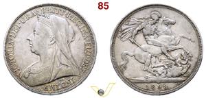 UK Regina Vittoria (1837-1901) Crown 1898 ... 