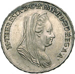  - MILANO - MARIA TERESA  (1740-1780)  Mezzo ... 