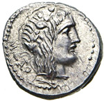 PORCIA - M. Porcius Cato  (89 a.C.)  ... 