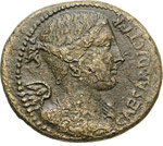 GIULIO CESARE  (46-45 a.C.)  Dupondio.  D/ ... 