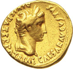 AUGUSTO  (27 a.C.-14 d.C.)  Aureo. ... 