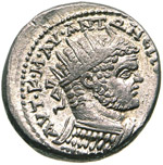 CARACALLA  (198-217)  Tetradramma, Syria, ... 