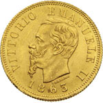 SAVOIA VITTORIO EMANUELE II (1861-1878) 10 ... 