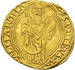PIO II (1458-1464) Ducato.  D/ ... 