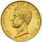 SAVOIA CARLO ALBERTO (1831-1849) 100 Lire ... 