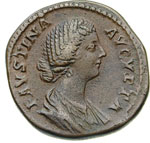 FAUSTINA Figlia (moglie di Marco Aurelio, ... 