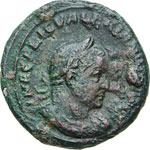 VALERIANO I (253-260) Asse.  D/ Busto ... 