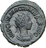 MACRIANO (260-261) Antoniniano.  D/ Busto ... 