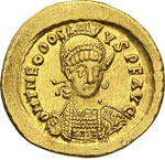 TEODOSIO II (402-450) Solido, ... 