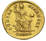 VALENTINIANO II (375-392) Solido, ... 