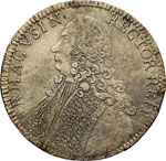 RAGUSA   Tallero rettorale 1755.   Dav. 1639 ... 