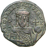 ROMANO I (920-944) Follis, Costantinopoli.  ... 
