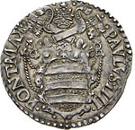PAOLO IV (1555-1559) Giulio s.d., Ancona.  ... 