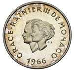 MONACO  RANIERI III (1949-2005) 10 Franchi ... 