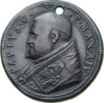 PAOLO V (1605-1621) Med. A. IV per la ... 