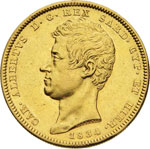 SAVOIA CARLO ALBERTO (1831-1849) 100 Lire ... 
