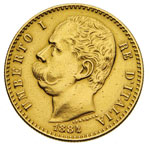 SAVOIA UMBERTO I (1878-1900) 50 Lire 1884 ... 