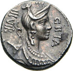 HOSIDIA - C. Hosidius C.f. Geta (68 a.C.) ... 