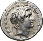 SYRIA DEMETRIO I (162-150 a.C.) Tetradramma, ... 