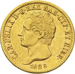 SAVOIA CARLO FELICE (1821-1831) 20 Lire 1828 ... 