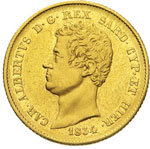SAVOIA CARLO ALBERTO (1831-1849) 20 Lire ... 