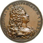 SICILIA - FILIPPO V  (1701-1713)  Med. 1701 ... 