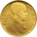PIO XII  (1939-1958)  100 Lire ... 