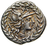 GELLIA - Cn. Gellius  (138 a.C.)  Denario.   ... 