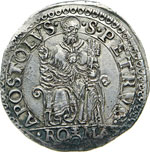PIO IV  (1559-1565)  Testone s.d., ... 
