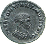 COSTANTINO II, Cesare  (316-337)  Ae 20, ... 