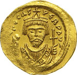 FOCAS  (602-610)  Solido, Costantinopoli.  ... 
