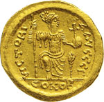 GIUSTINO II  (565-578)  Solido, ... 