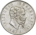VITTORIO EMANUELE II - (1861-1878) - 5 Lire ... 