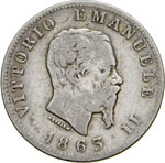 VITTORIO EMANUELE II - (1861-1878) - Lira ... 