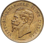 VITTORIO EMANUELE II - (1861-1878) - 5 ... 