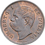UMBERTO I - (1878-1900) - 5 Centesimi 1896 ... 