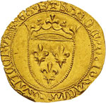 FRANCIA - CARLO VI - (1380-1422) - Scudo ... 
