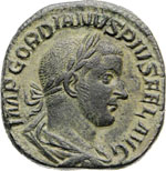 GORDIANO III PIO - (238-244) - Sesterzio.  ... 