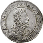 CARLO EMANUELE I - (1580-1630) - Ducatone ... 