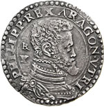 NAPOLI - FILIPPO II DI SPAGNA - (1554-1598) ... 
