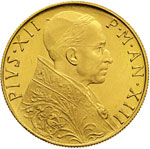 PIO XII - (1939-1958) - 100 Lire ... 