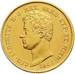 CARLO ALBERTO - (1831-1849) - 20 Lire 1847 ... 