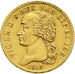 VITTORIO EMANUELE I - (1802-1821) - 20 Lire ... 