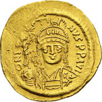 GIUSTINO II - (565-578) - Solido, officina ... 